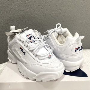 Fila Chunky White Sneakers